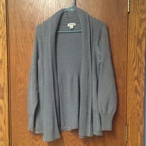 Warm& Cozy Lightweight Charcoal Grey Cardigan